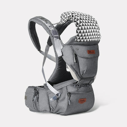 Ergonomic 3-in-1 Baby Carrier and Hipseat
